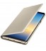 Husa LED View Cover pentru Samsung Galaxy Note 8, Gold