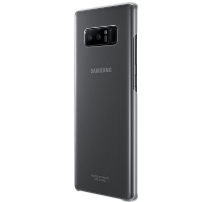Husa Protective Cover Clear Samsung Galaxy Note 8, Black