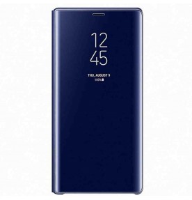 Husa Clear View Standing Cover Samsung Galaxy Note 9, Blue