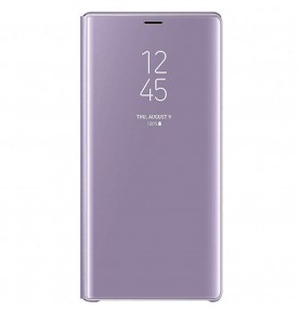 Husa Clear View Standing Cover Samsung Galaxy Note 9, Violet