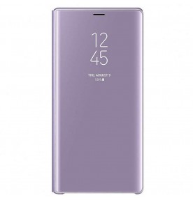 Husa Clear View Standing Cover Samsung Galaxy Note 9, Violet