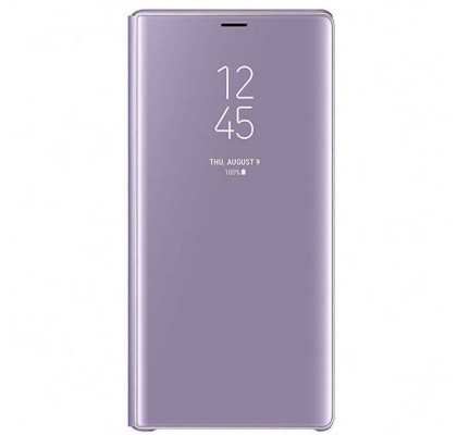 Husa Clear View Standing Cover Samsung Galaxy Note 9, Violet