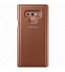 Husa Clear View Standing Cover Samsung Galaxy Note 9, Brown