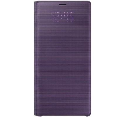 Husa LED View Cover pentru Samsung Galaxy Note 9, Violet