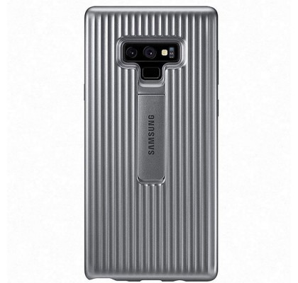 Husa Protective Standing Cover Samsung Galaxy Note 9, Silver