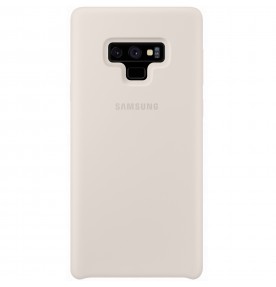 Husa Silicone Cover pentru Samsung Galaxy Note 9, White