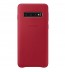 Husa Leather Cover pentru Samsung Galaxy S10, Red