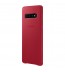 Husa Leather Cover pentru Samsung Galaxy S10, Red