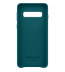 Husa Leather Cover pentru Samsung Galaxy S10, Green