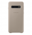 Husa Leather Cover pentru Samsung Galaxy S10, Gray