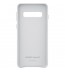 Husa Leather Cover pentru Samsung Galaxy S10, White
