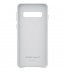 Husa Leather Cover pentru Samsung Galaxy S10, White