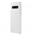 Husa Leather Cover pentru Samsung Galaxy S10, White