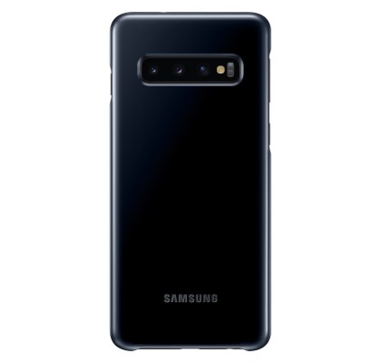 Husa LED Cover pentru Samsung Galaxy S10, Black