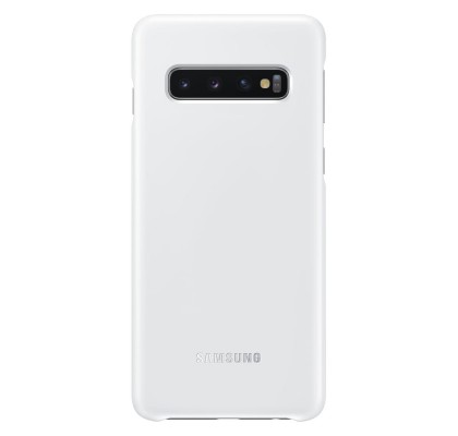Husa LED Cover pentru Samsung Galaxy S10, White