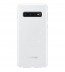 Husa LED Cover pentru Samsung Galaxy S10, White