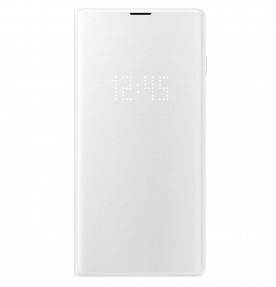 Husa LED View Cover pentru Samsung Galaxy S10, White