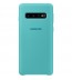 Husa Silicone Cover pentru Samsung Galaxy S10, Green