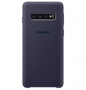 Husa Silicone Cover pentru Samsung Galaxy S10, Navy
