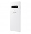 Husa Silicone Cover pentru Samsung Galaxy S10, White