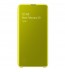 Husa Clear View Cover Samsung Galaxy S10E, Yellow