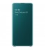 Husa Clear View Cover Samsung Galaxy S10E, Green