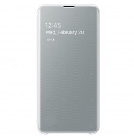 Husa Clear View Cover Samsung Galaxy S10E, White