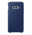 Husa Leather Cover pentru Samsung Galaxy S10e, Navy Blue