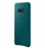 Husa Leather Cover pentru Samsung Galaxy S10e, Green