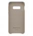 Husa Leather Cover pentru Samsung Galaxy S10e, Gray