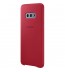 Husa Leather Cover pentru Samsung Galaxy S10e, Red