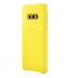 Husa Leather Cover pentru Samsung Galaxy S10e, Yellow