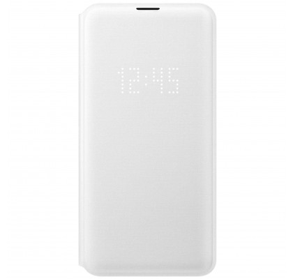 Husa LED View Cover pentru Samsung Galaxy S10E, White