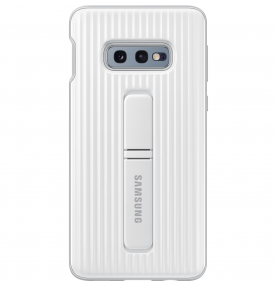 Husa Protective Standing Cover Samsung Galaxy S10E, White