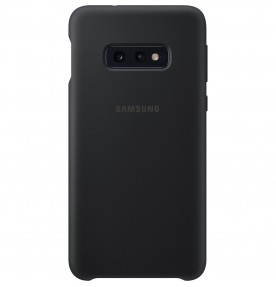 Husa Silicone Cover pentru Samsung Galaxy S10e, Black