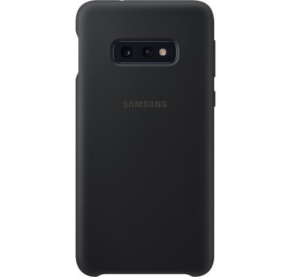 Husa Silicone Cover pentru Samsung Galaxy S10e, Black