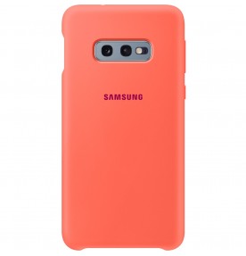Husa Silicone Cover pentru Samsung Galaxy S10e, Berry Pink