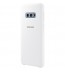 Husa Silicone Cover pentru Samsung Galaxy S10e, White