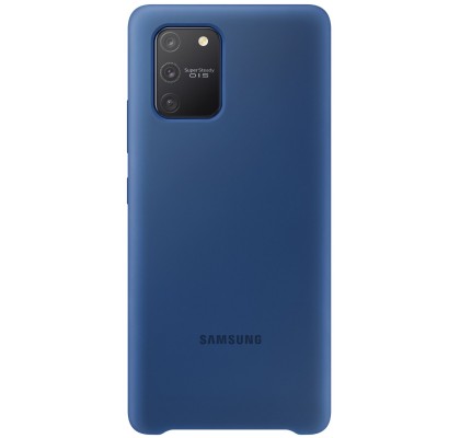 Husa Silicone Cover pentru Samsung Galaxy S10 Lite, Blue