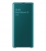 Husa Clear View Cover Samsung Galaxy S10+, Green