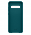Husa Leather Cover pentru Samsung Galaxy S10+, Green
