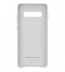 Husa Leather Cover pentru Samsung Galaxy S10+, White