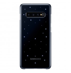 Husa LED Cover pentru Samsung Galaxy S10+, Black