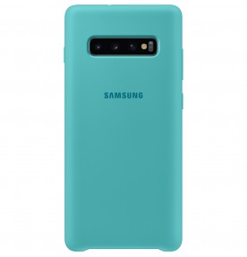 Husa Silicone Cover pentru Samsung Galaxy S10+, Green