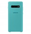 Husa Silicone Cover pentru Samsung Galaxy S10+, Green