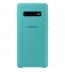 Husa Silicone Cover pentru Samsung Galaxy S10+, Green