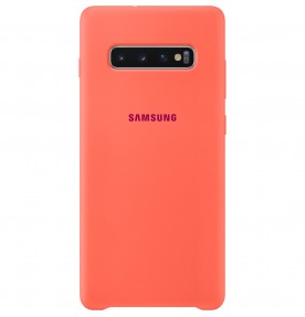 Husa Silicone Cover pentru Samsung Galaxy S10+, Berry Pink