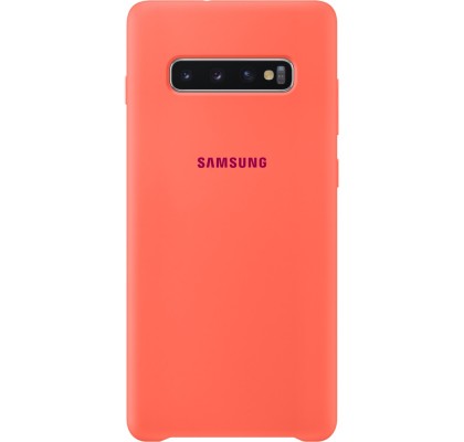 Husa Silicone Cover pentru Samsung Galaxy S10+, Berry Pink