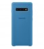 Husa Silicone Cover pentru Samsung Galaxy S10+, Blue