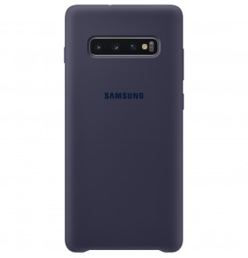 Husa Silicone Cover pentru Samsung Galaxy S10+, Navy